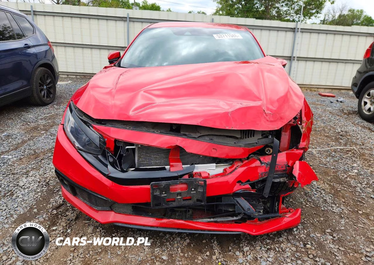 2019 Honda Civic Sport VIN:2HGFC2F84KH564261 - 5