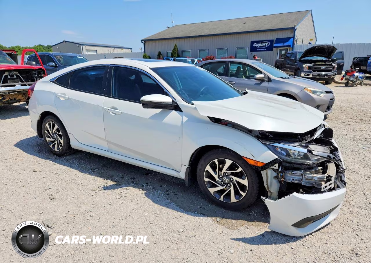 2017 Honda Civic Ex VIN:19XFC2F77HE004003 - 4