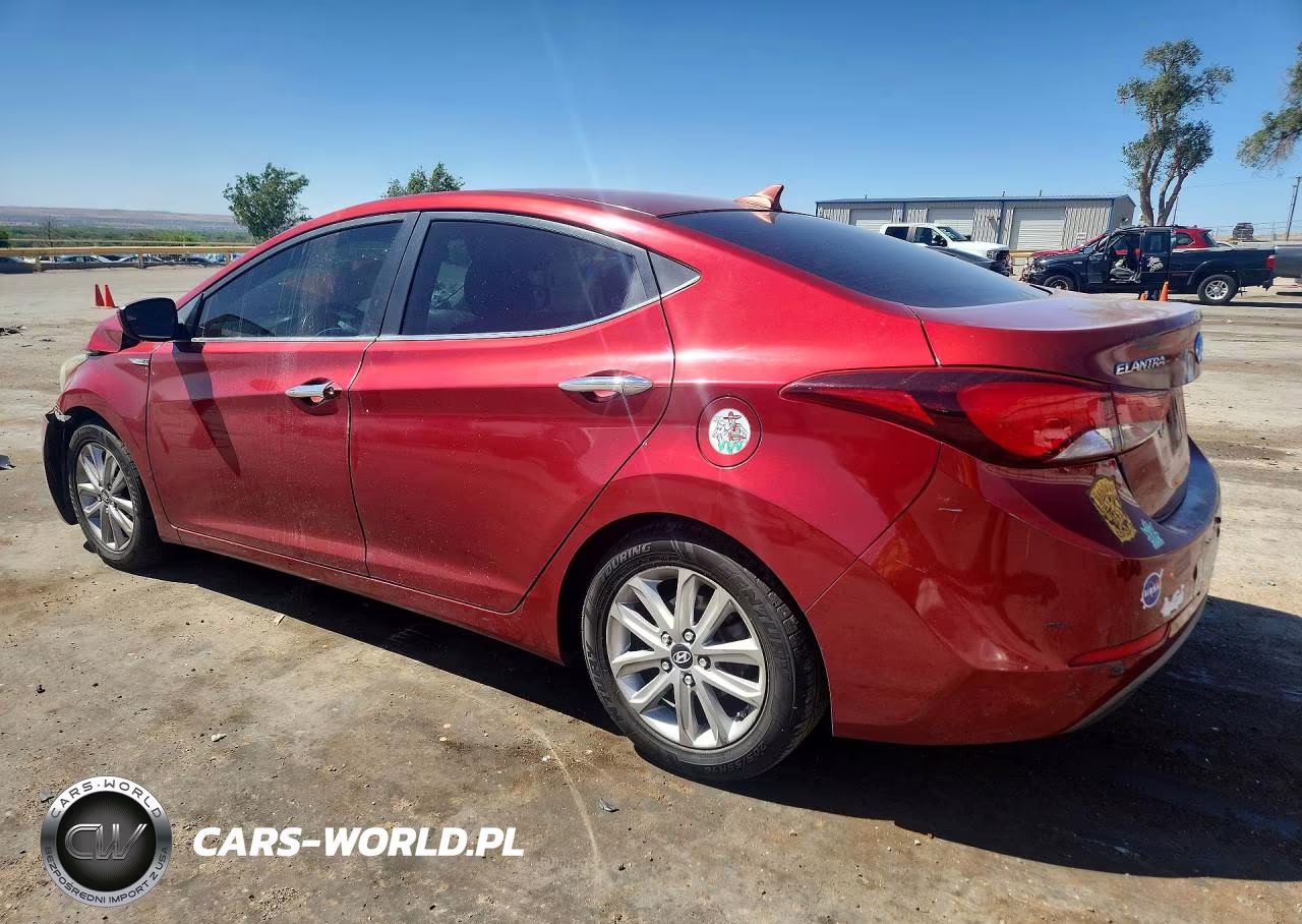 2015 Hyundai Elantra Se VIN:5NPDH4AE2FH593416 - 2