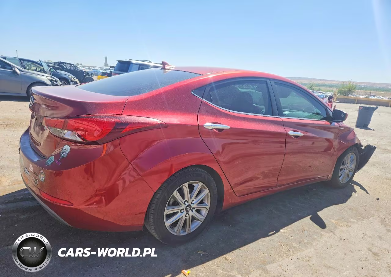 2015 Hyundai Elantra Se VIN:5NPDH4AE2FH593416 - 3