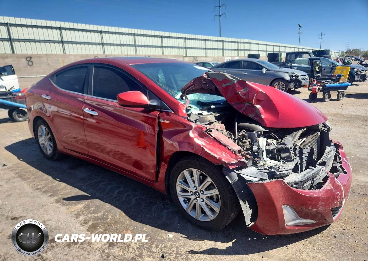 2015 Hyundai Elantra Se VIN:5NPDH4AE2FH593416 - 4