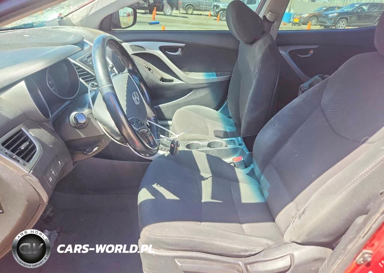 2015 Hyundai Elantra Se VIN:5NPDH4AE2FH593416 - 7