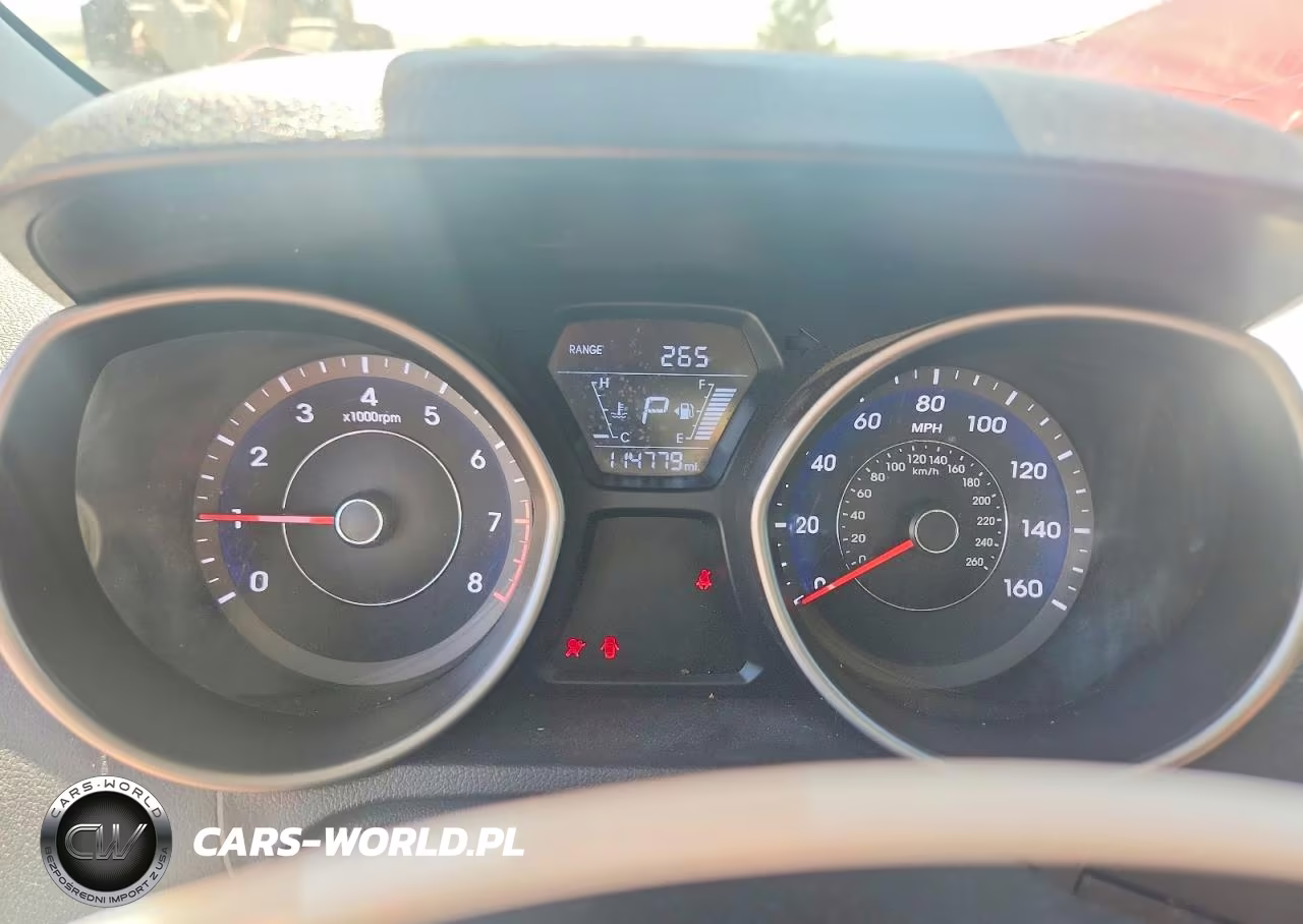 2015 Hyundai Elantra Se VIN:5NPDH4AE2FH593416 - 9