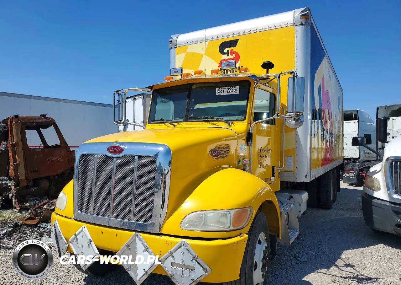 2007 Peterbilt 340 - Box Truck VIN:2NPRLZ9X57M733363 - 2