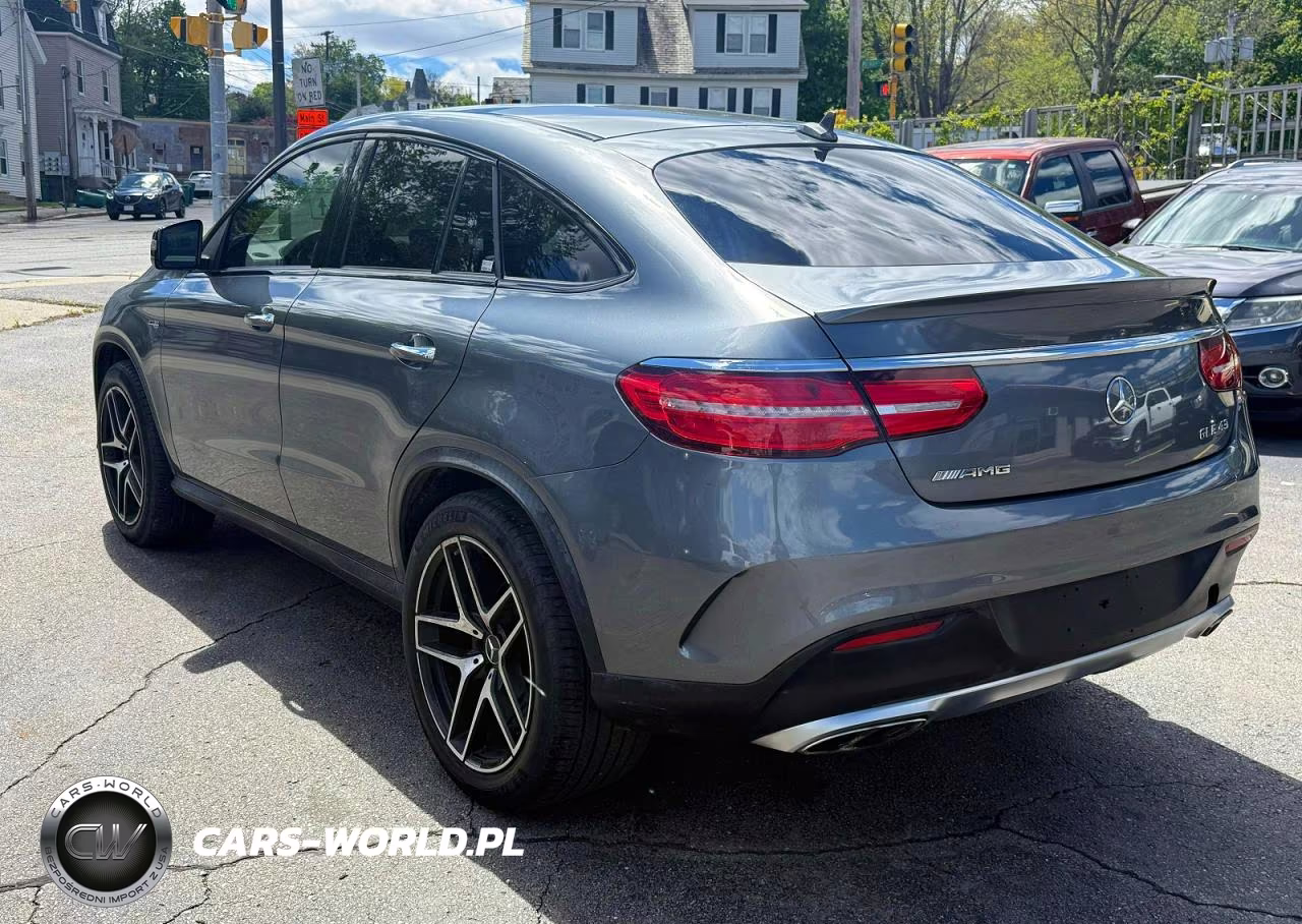 2018 Mercedes-Benz Gle Coupe 43 Amg VIN:4JGED6EB6JA094710 - 2
