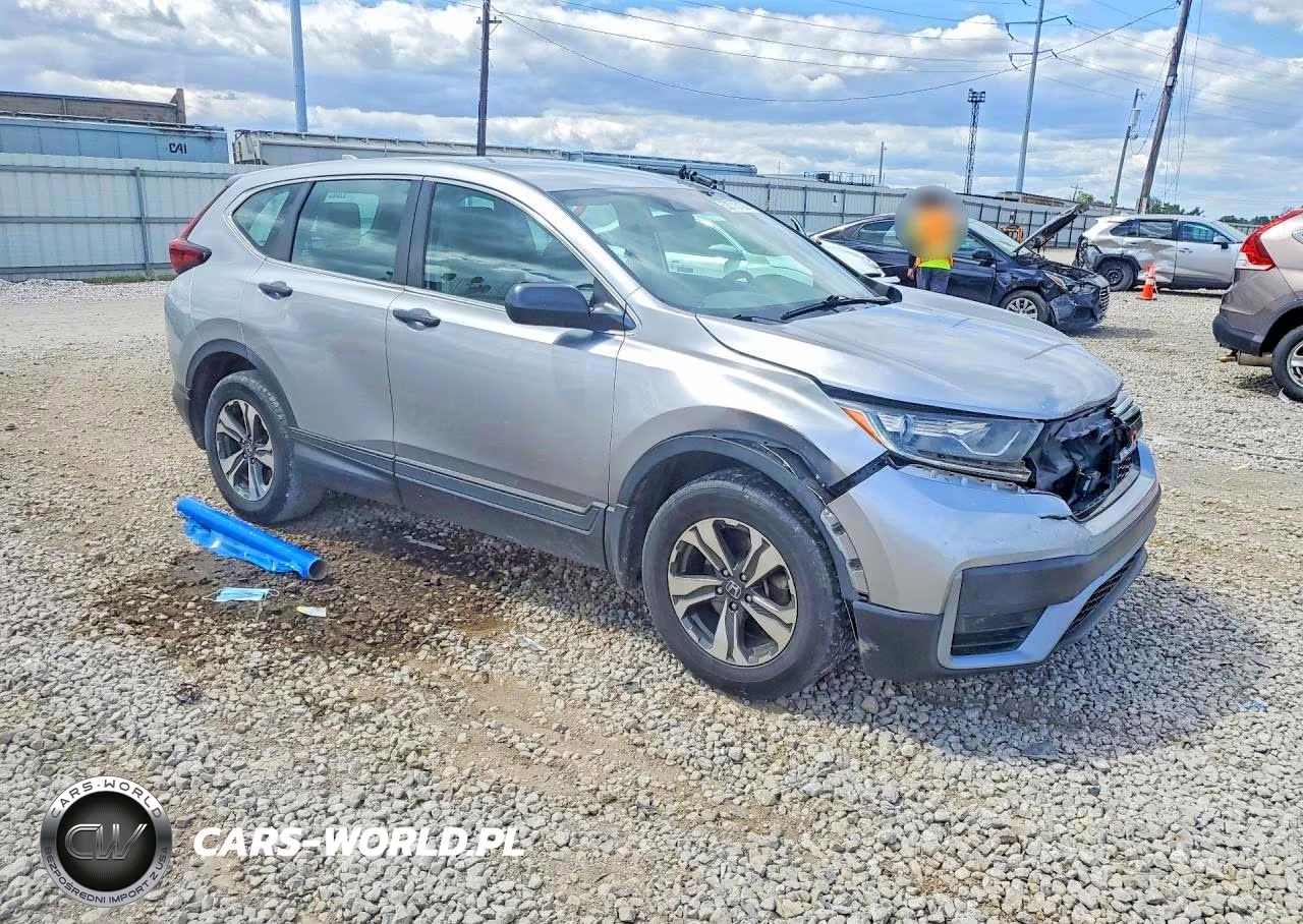 2020 Honda Cr-V Lx VIN:2HKRW2H23LH616726 - 4