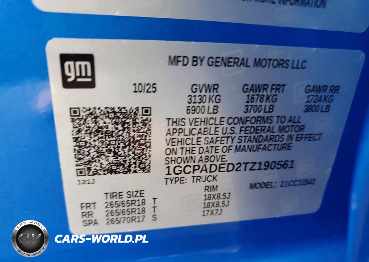 2026 Chevrolet Silverado C1500 Rst VIN:1GCPADED2TZ190561 - 13