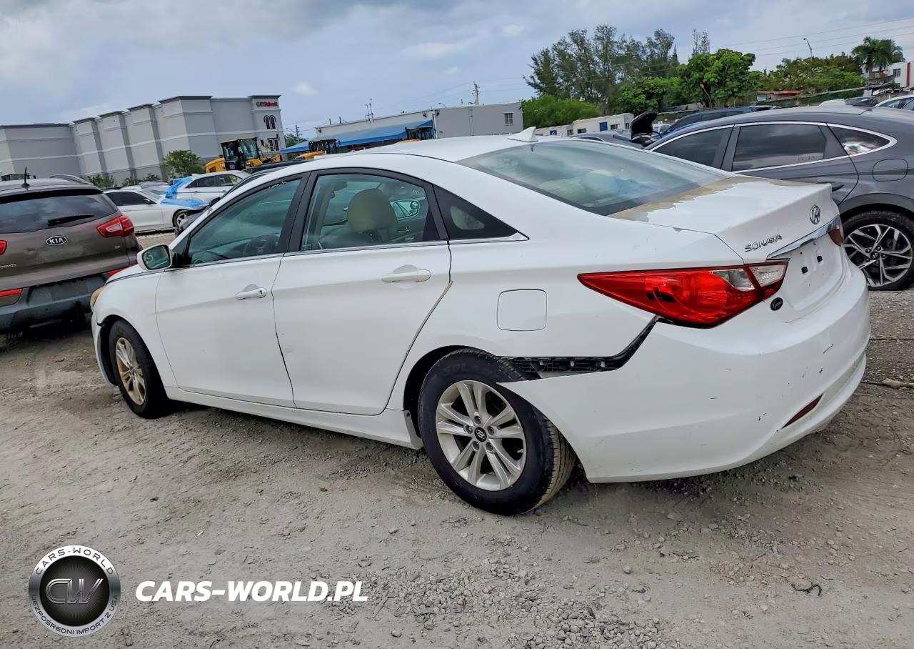 2013 Hyundai Sonata Gls VIN:5NPEB4AC7DH670377 - 2