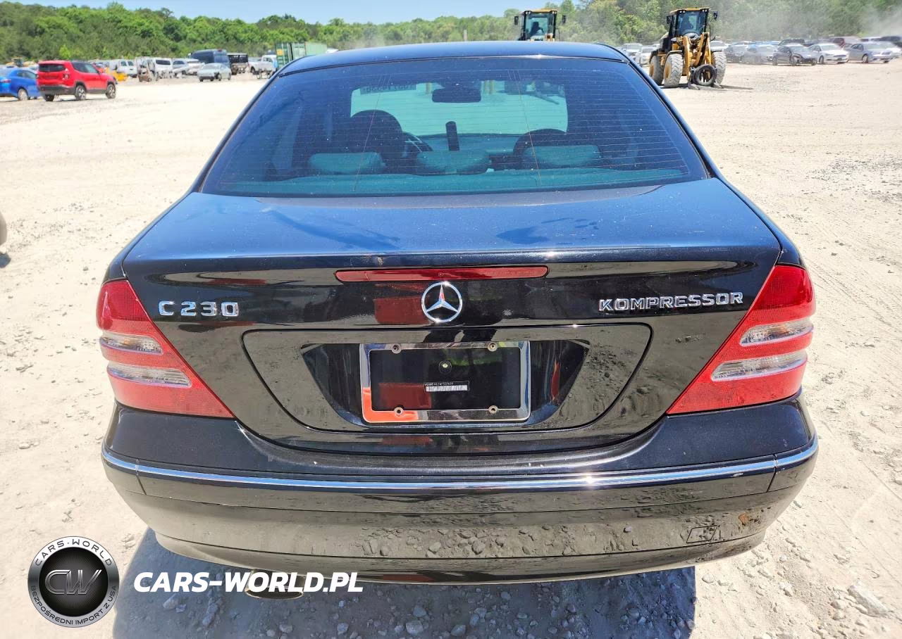2004 Mercedes-Benz C 230K Sport Sedan VIN:WDBRF40J14F552629 - 6
