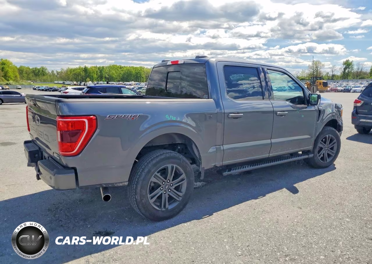 2022 Ford F150 Supercrew VIN:1FTFW1E89NFB24284 - 3