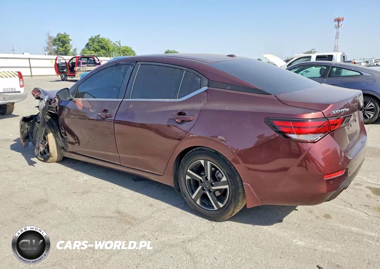 2025 Nissan Sentra Sv VIN:3N1AB8CVXSY358982 - 2