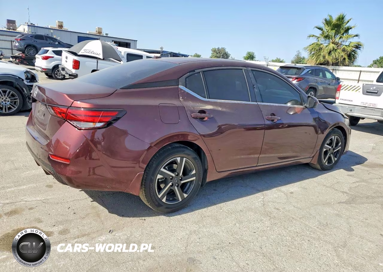 2025 Nissan Sentra Sv VIN:3N1AB8CVXSY358982 - 3