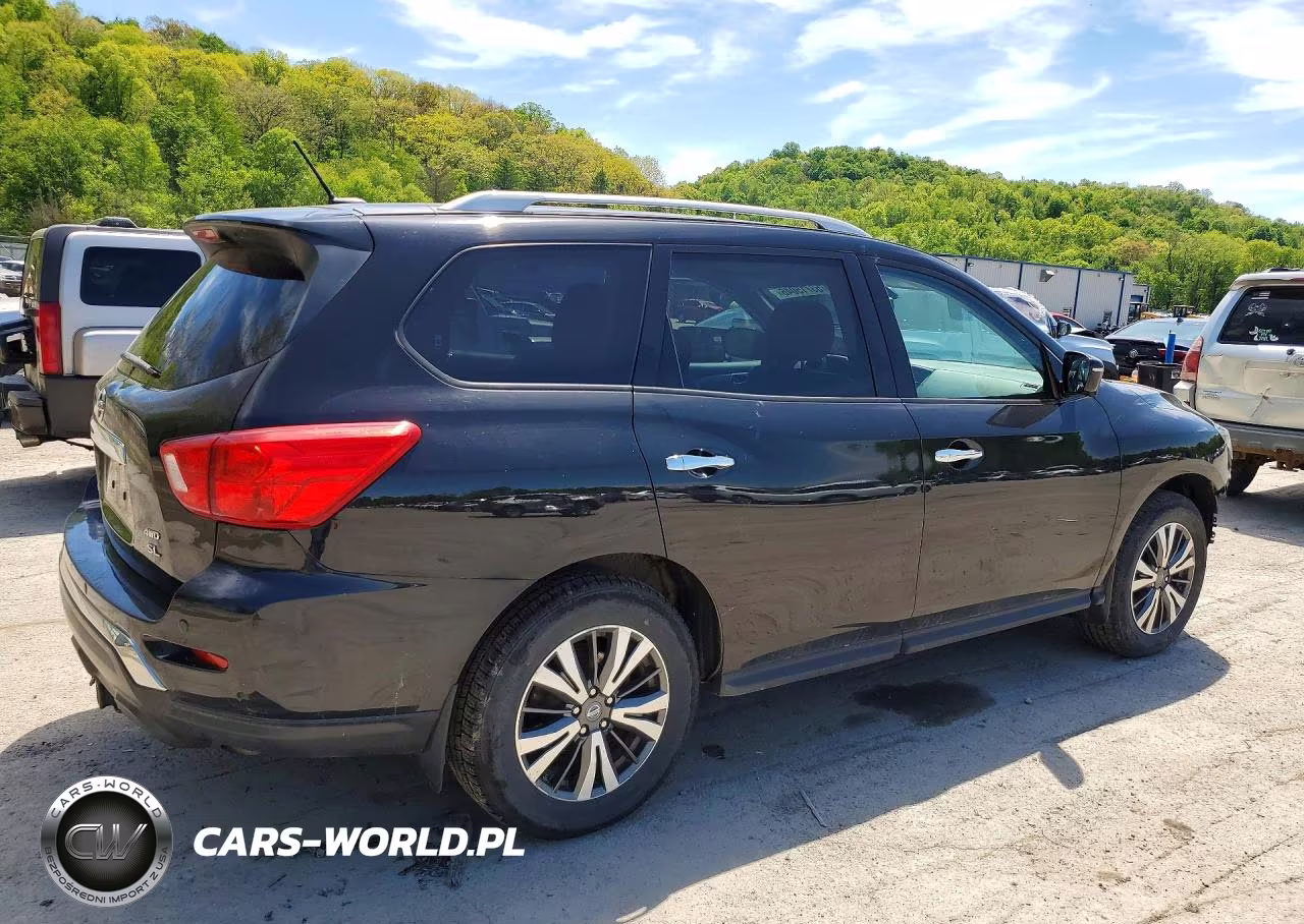 2017 Nissan Pathfinder Sl VIN:5N1DR2MMXHC668670 - 3