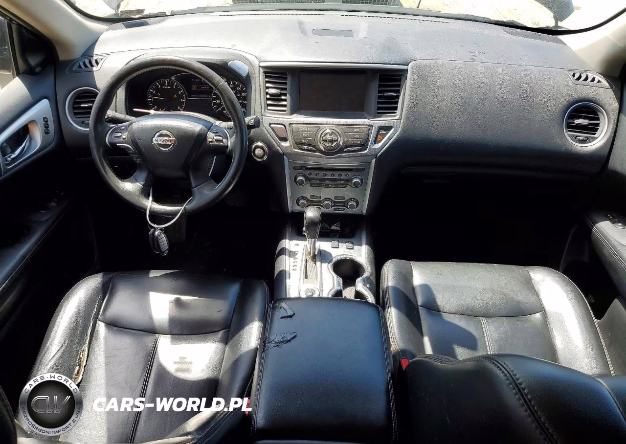 2017 Nissan Pathfinder Sl VIN:5N1DR2MMXHC668670 - 8