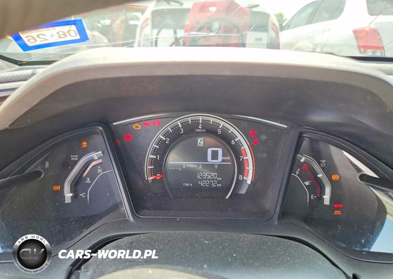 2017 Honda Civic Lx VIN:SHHFK7H24HU422450 - 9