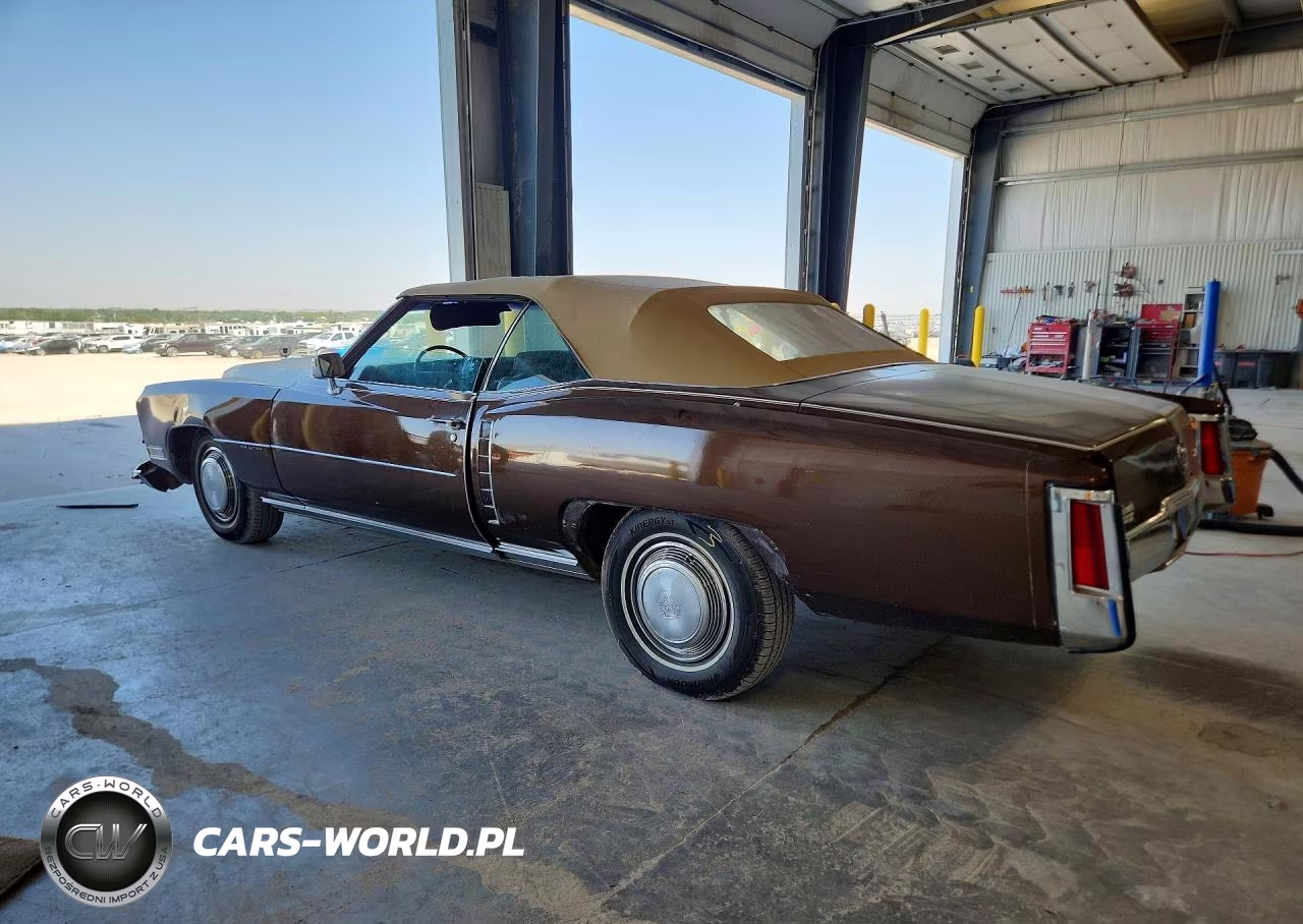 1972 Ca Eldorado VIN:6L67S2Q408530 - 2