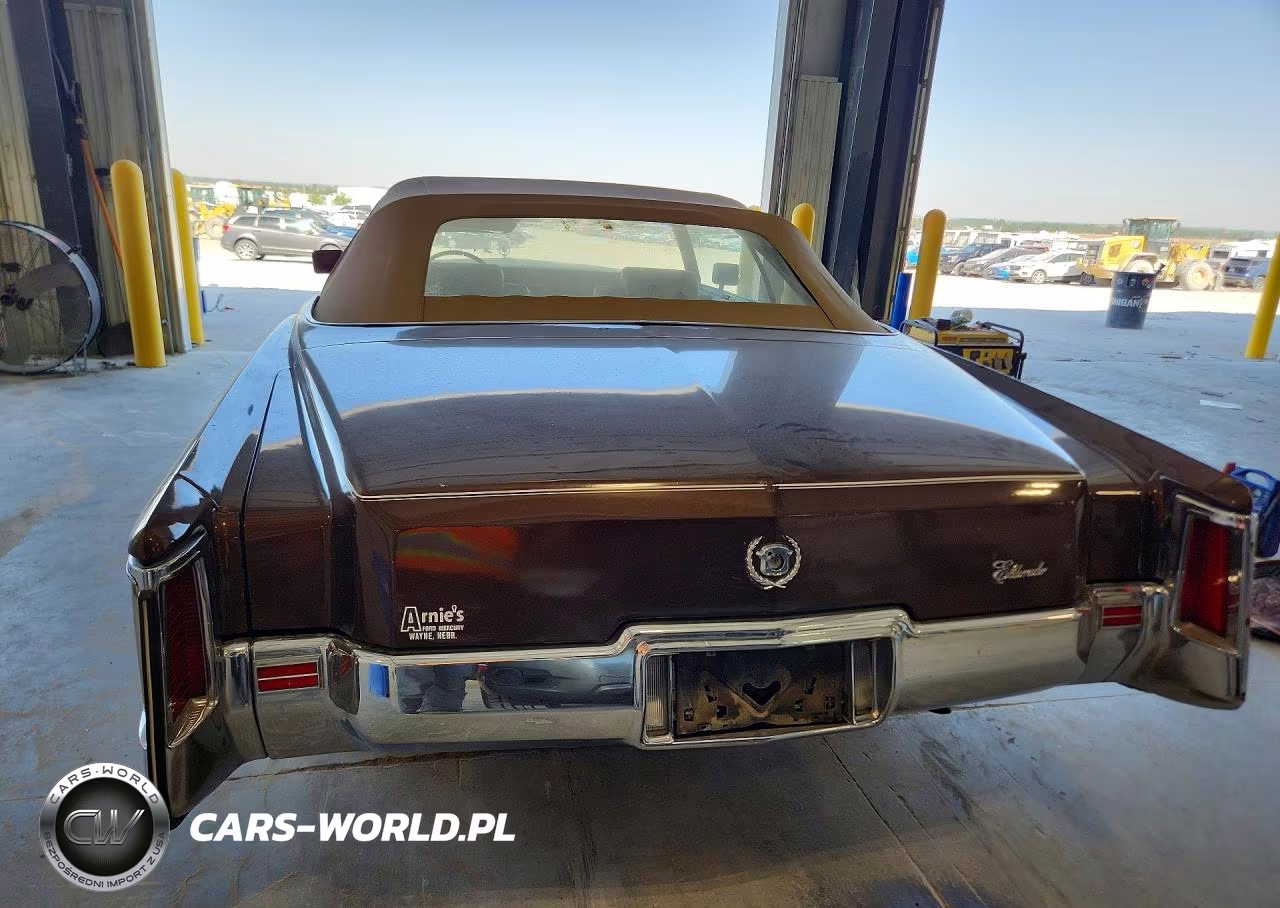 1972 Ca Eldorado VIN:6L67S2Q408530 - 6