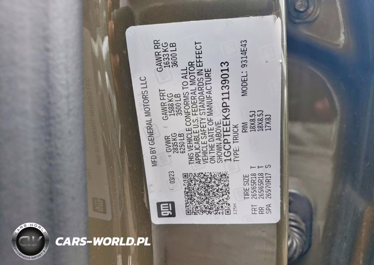 2023 Chevrolet Colorado Trail Boss VIN:1GCPTEEK9P1139013 - 12
