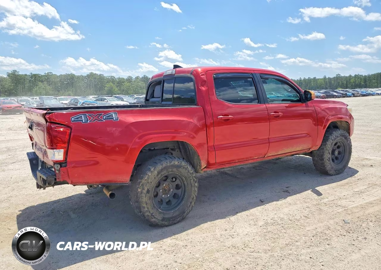2018 Toyota Tacoma Sr V6 VIN:3TMCZ5AN0JM163496 - 3
