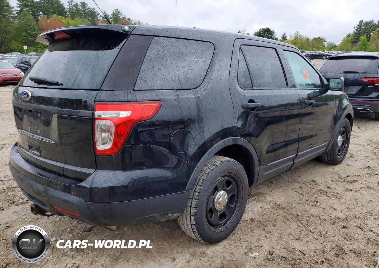 2014 Ford Explorer Police Interceptor VIN:1FM5K8ARXEGA33528 - 3