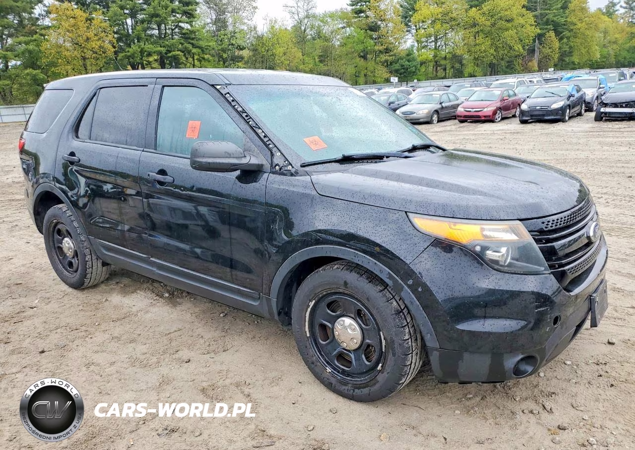 2014 Ford Explorer Police Interceptor VIN:1FM5K8ARXEGA33528 - 4