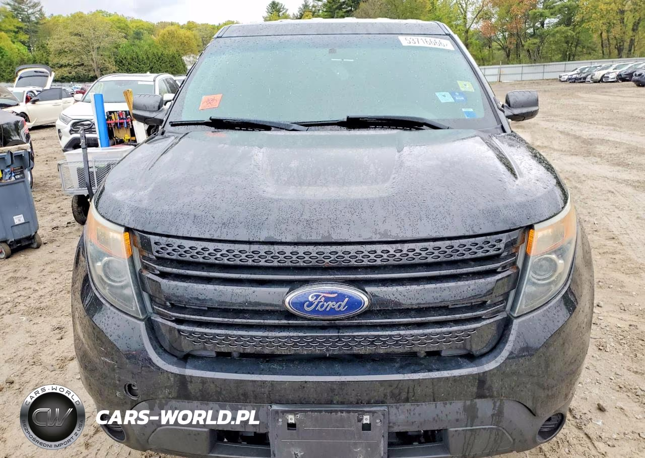 2014 Ford Explorer Police Interceptor VIN:1FM5K8ARXEGA33528 - 5