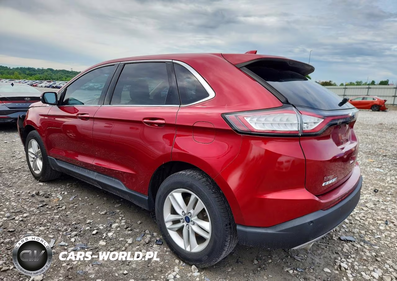 2015 Ford Edge Sel VIN:2FMTK4J93FBB73249 - 2