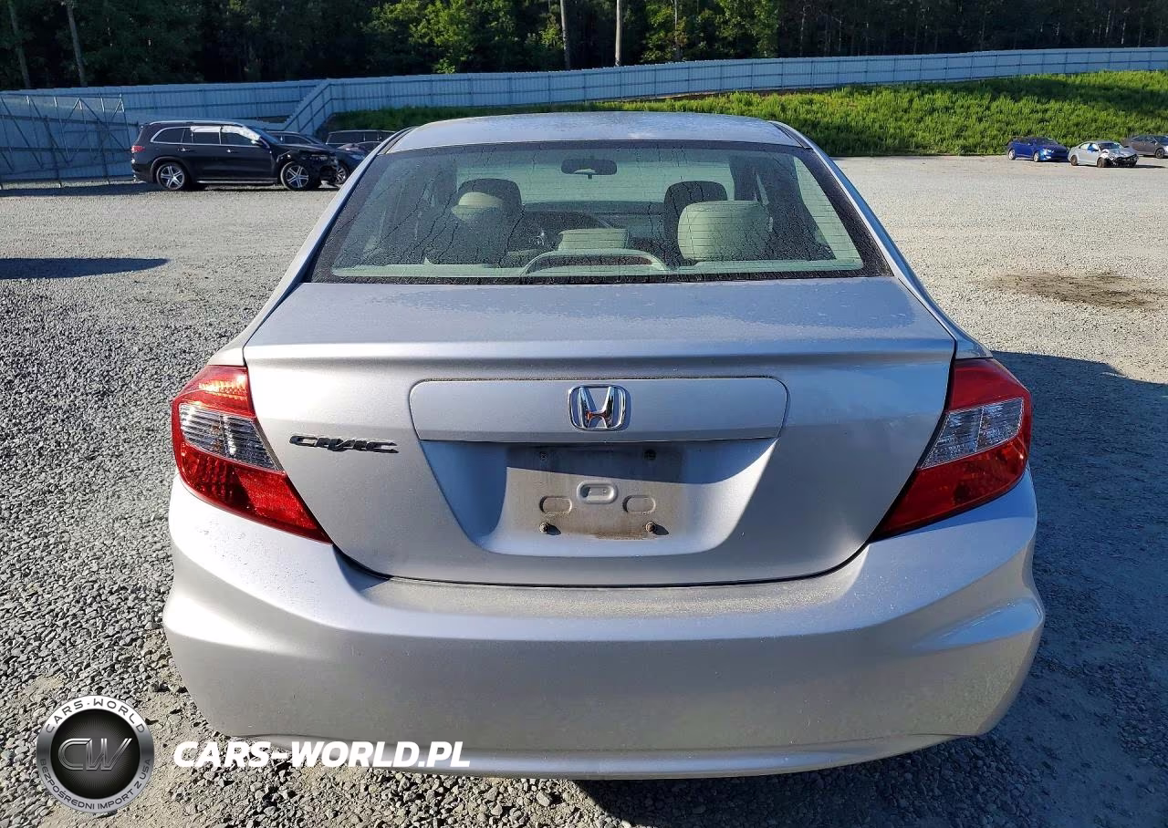 2012 Honda Civic Exl VIN:2HGFB2F96CH552206 - 6