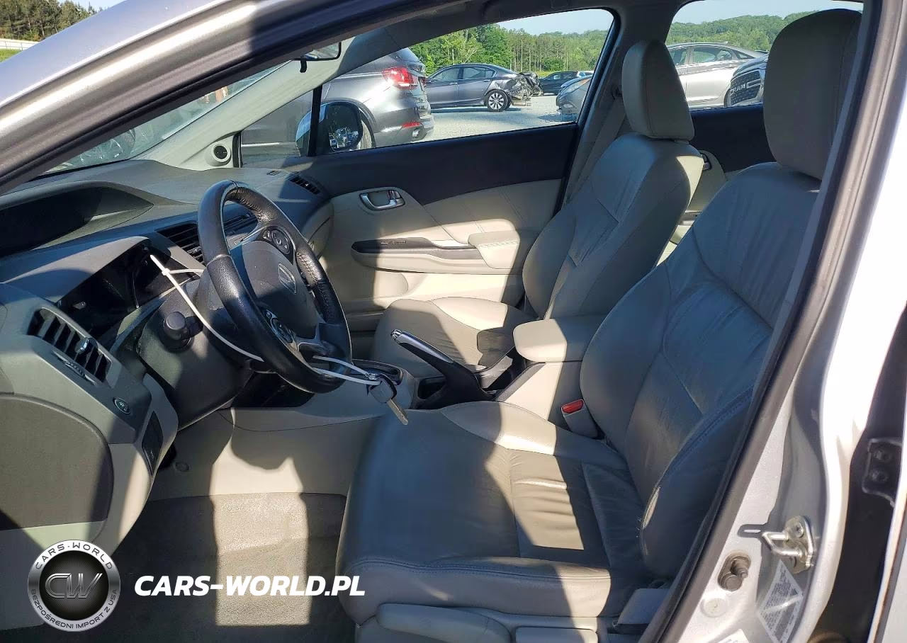 2012 Honda Civic Exl VIN:2HGFB2F96CH552206 - 7