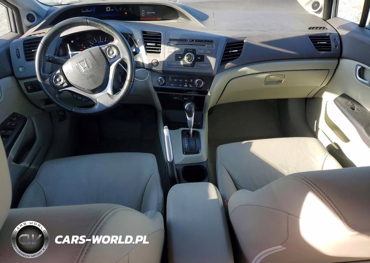 2012 Honda Civic Exl VIN:2HGFB2F96CH552206 - 8