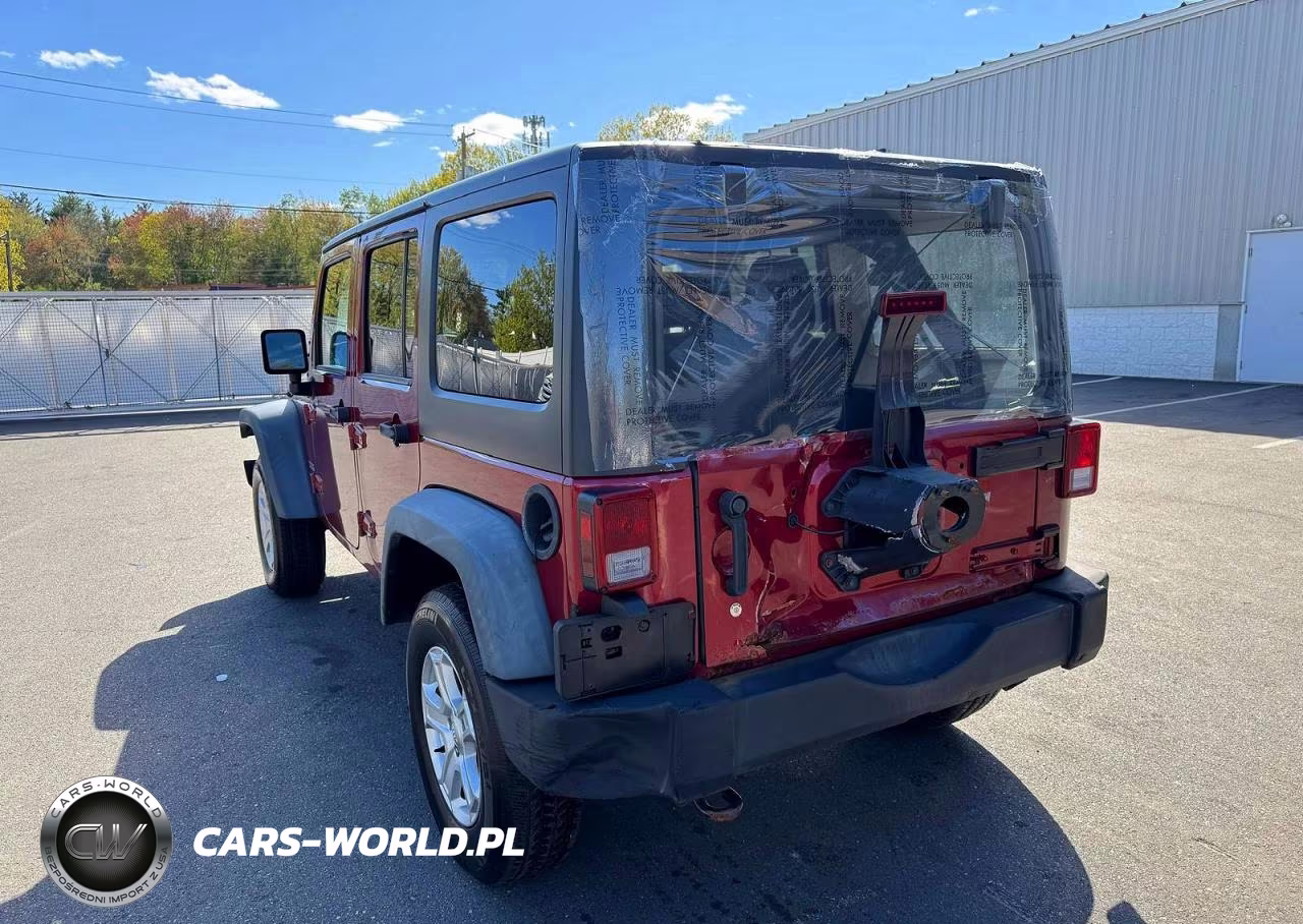 2012 Jeep Wrangler Unlimited Sport VIN:1C4BJWDG0CL121971 - 2