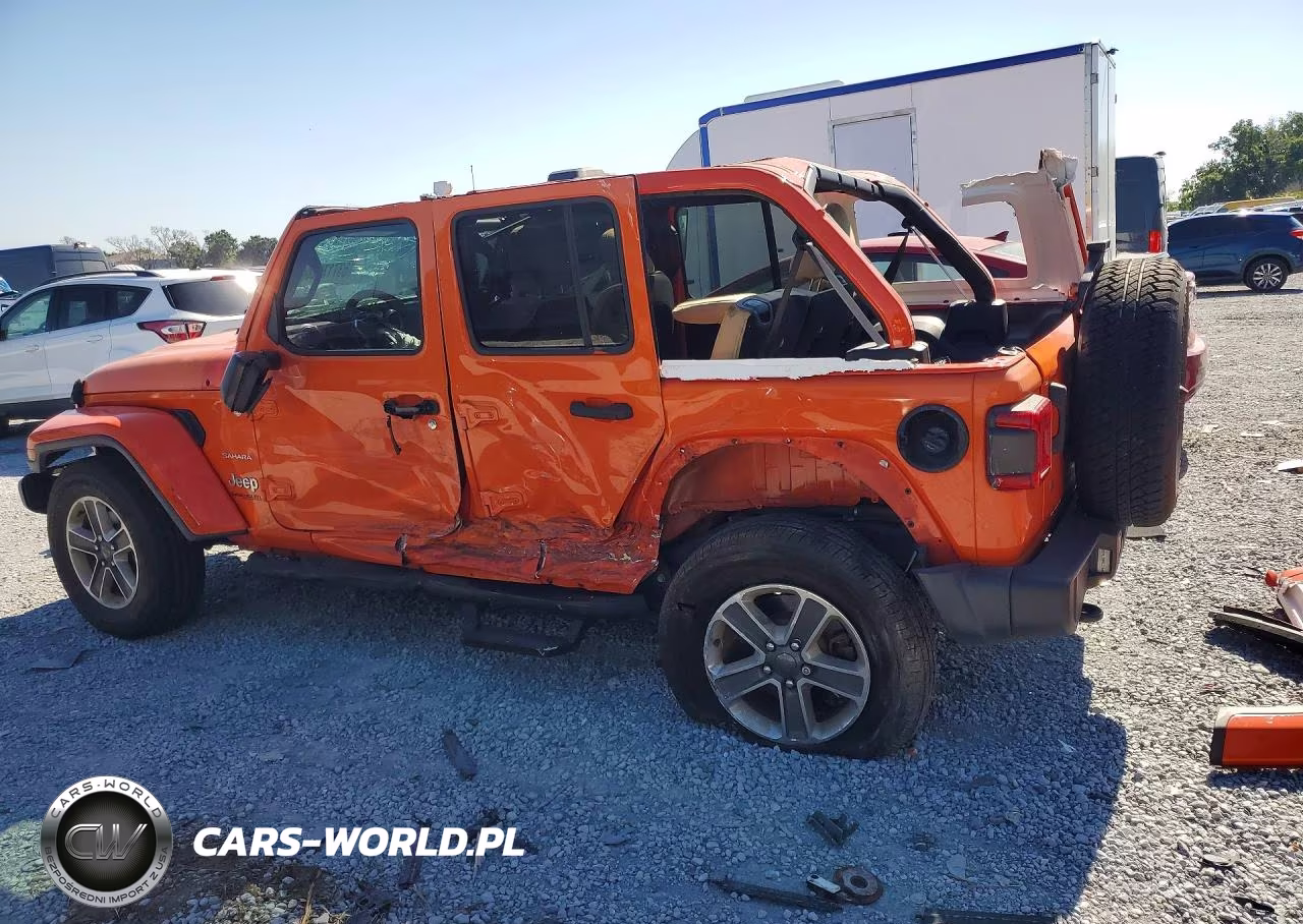 2018 Jeep Wrangler Unlimited Sahara VIN:1C4HJXEN4JW243628 - 2