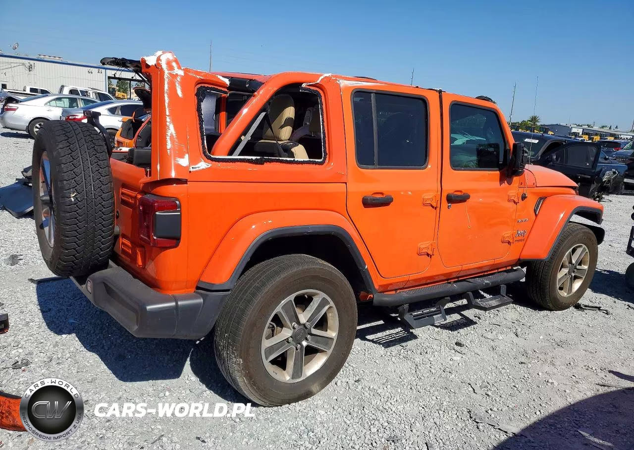2018 Jeep Wrangler Unlimited Sahara VIN:1C4HJXEN4JW243628 - 3