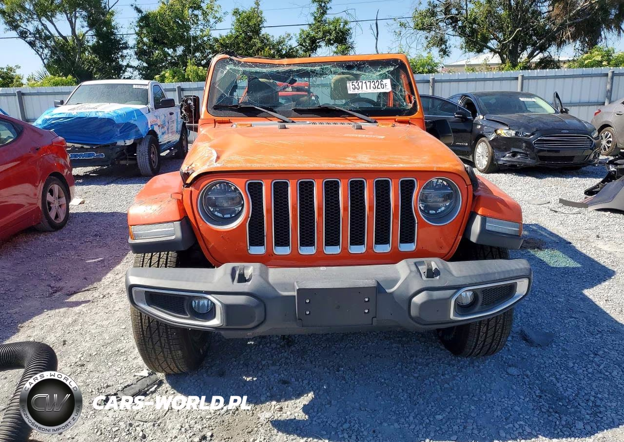 2018 Jeep Wrangler Unlimited Sahara VIN:1C4HJXEN4JW243628 - 5