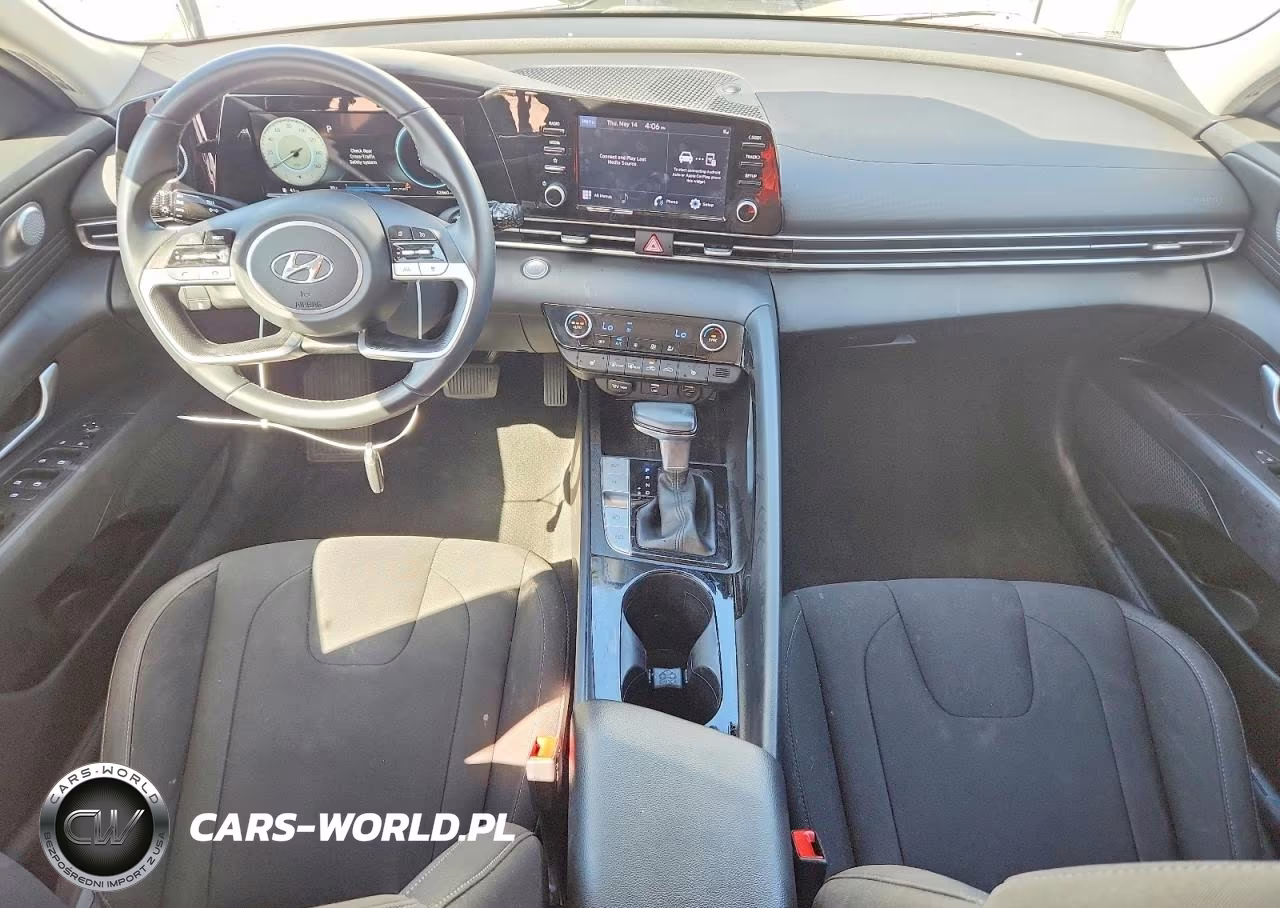 2022 Hyundai Elantra Sel VIN:5NPLN4AG0NH066642 - 8