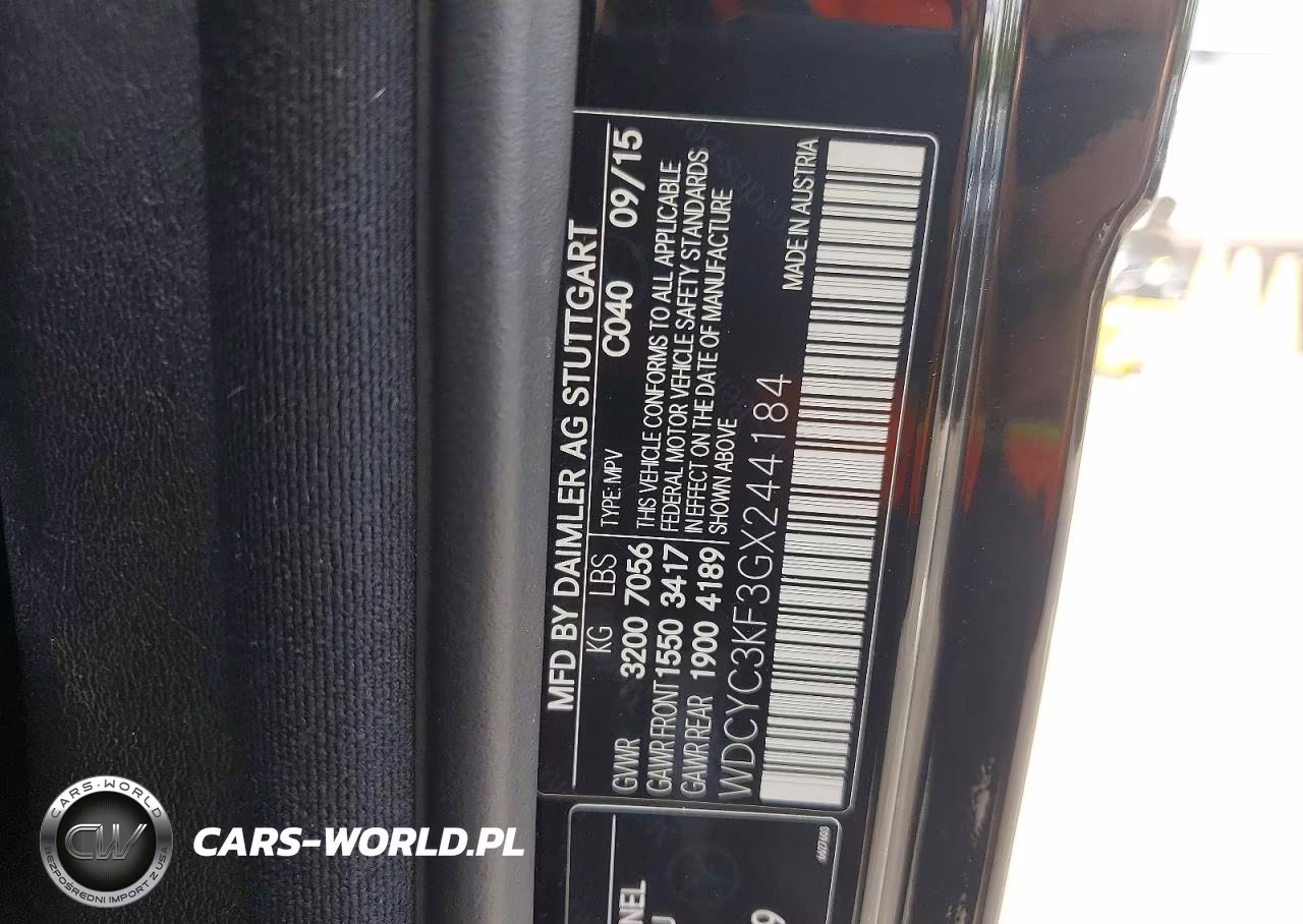 2016 Mercedes-Benz G 550 VIN:WDCYC3KF3GX244184 - 13