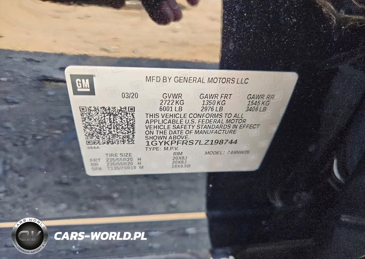 2020 Cadillac Xt6 Platinum Premium Luxury VIN:1GYKPFRS7LZ198744 - 13