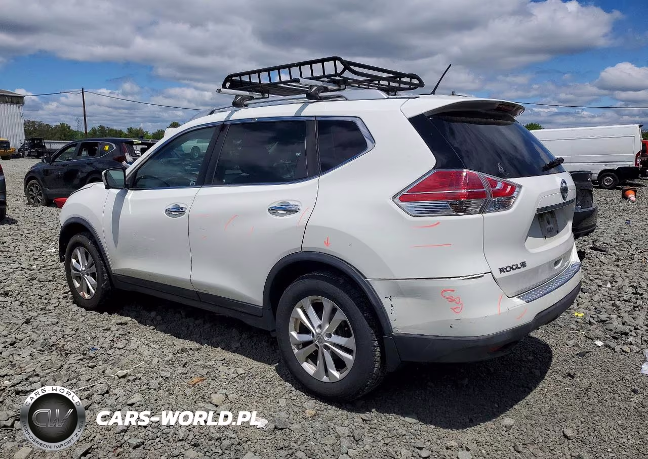 2016 Nissan Rogue Sv VIN:KNMAT2MT5GP717555 - 2