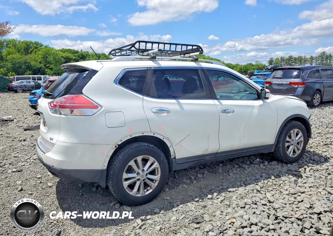 2016 Nissan Rogue Sv VIN:KNMAT2MT5GP717555 - 3