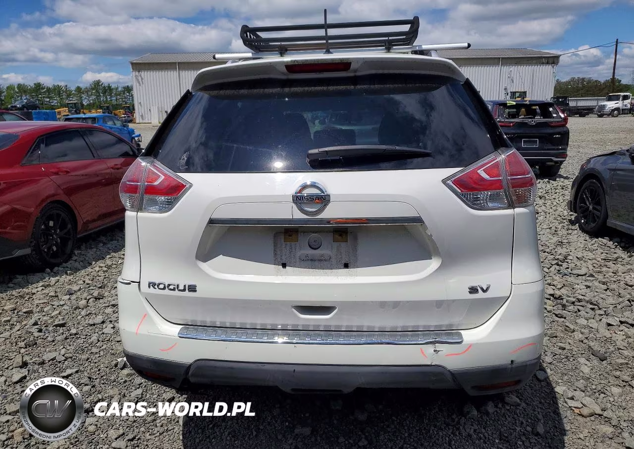 2016 Nissan Rogue Sv VIN:KNMAT2MT5GP717555 - 6
