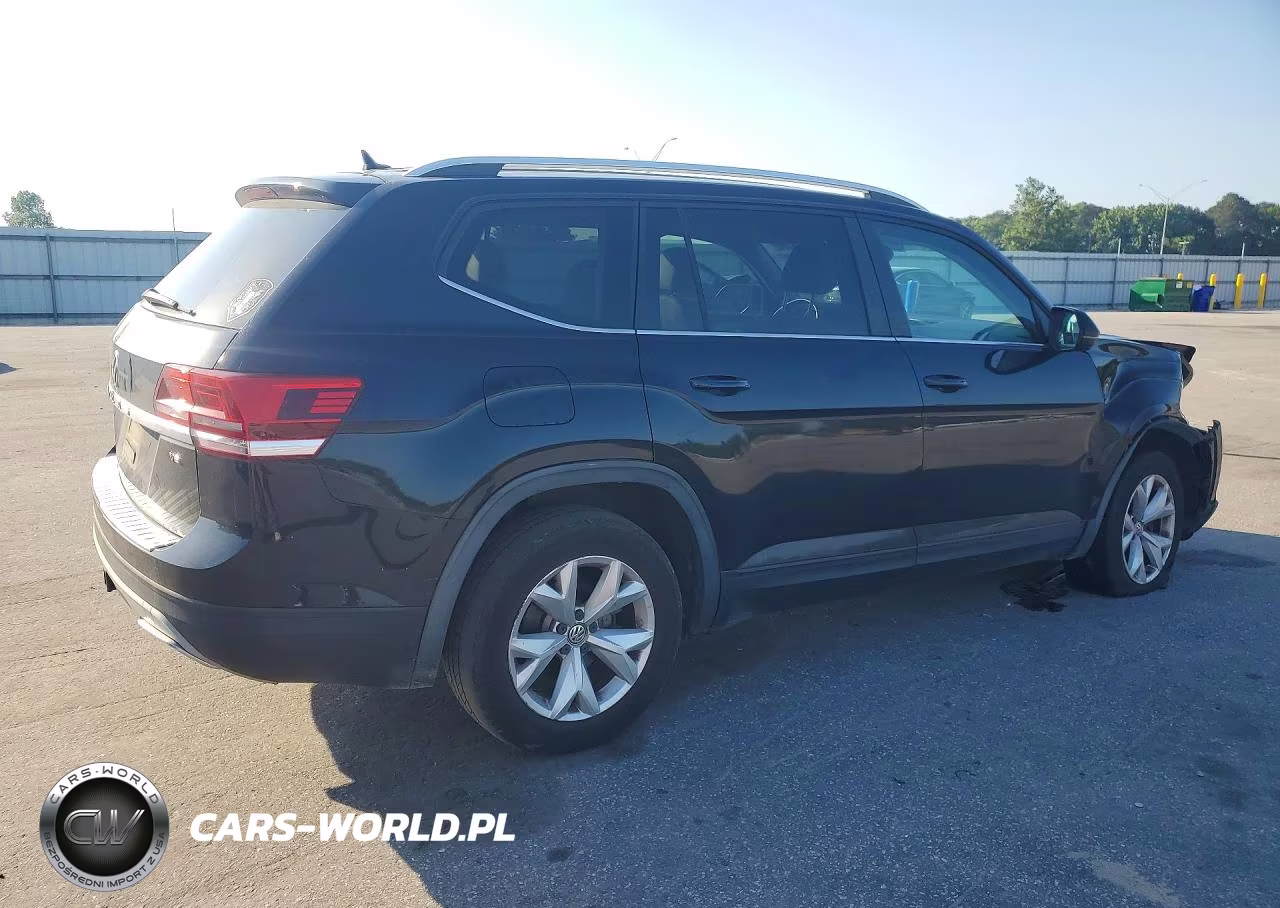2019 Volkswagen Atlas Se VIN:1V2DR2CA8KC606539 - 3