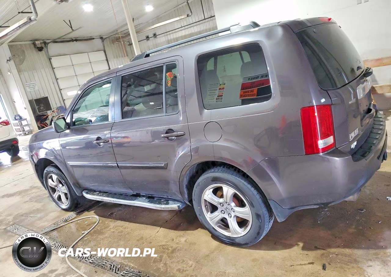 2013 Honda Pilot Exl VIN:5FNYF4H50DB004792 - 2