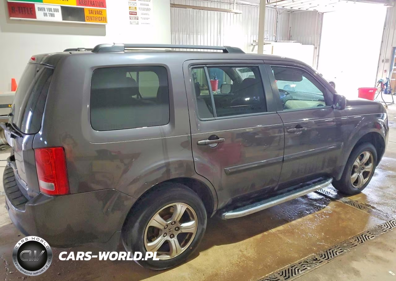 2013 Honda Pilot Exl VIN:5FNYF4H50DB004792 - 3