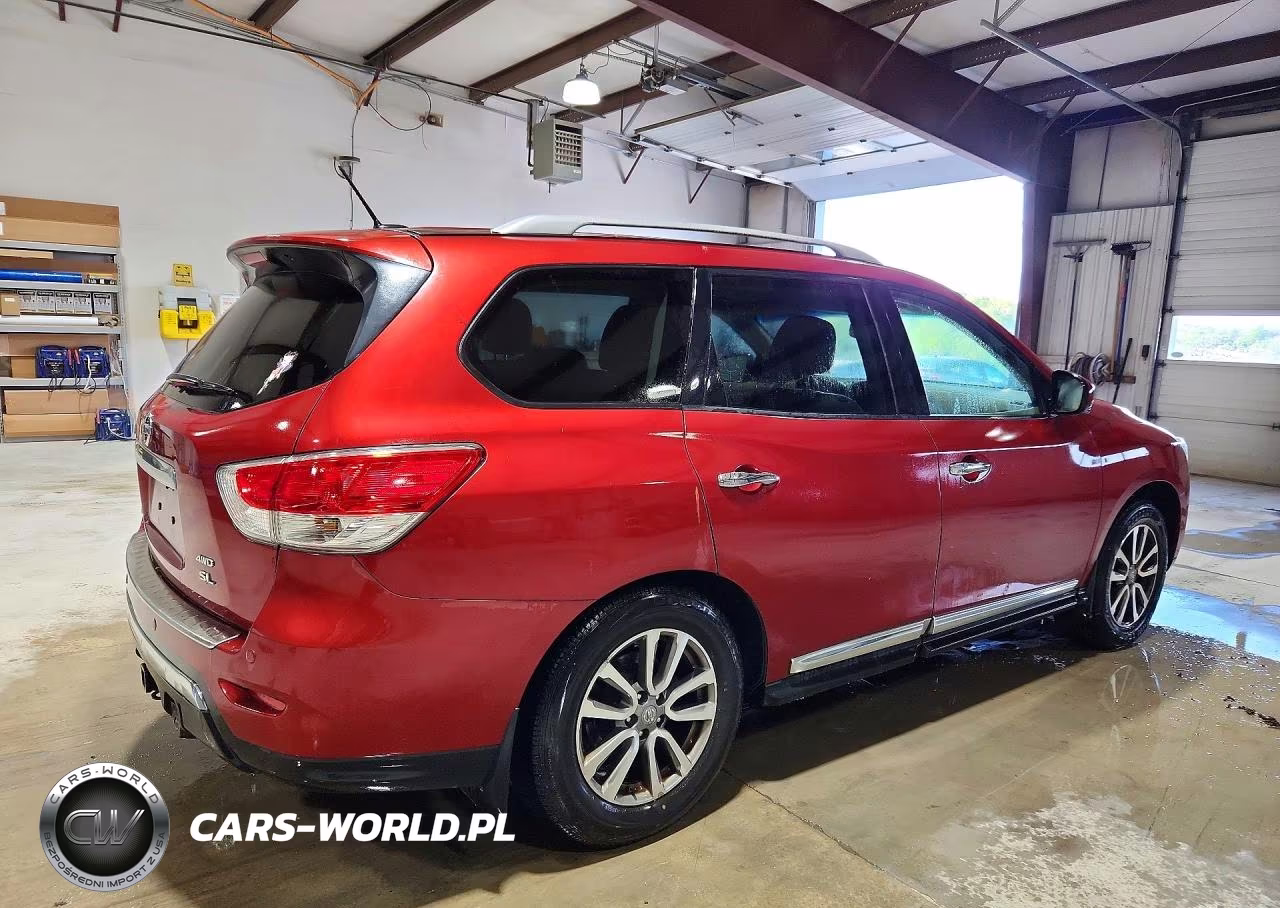 2015 Nissan Pathfinder Sl VIN:5N1AR2MMXFC668328 - 3