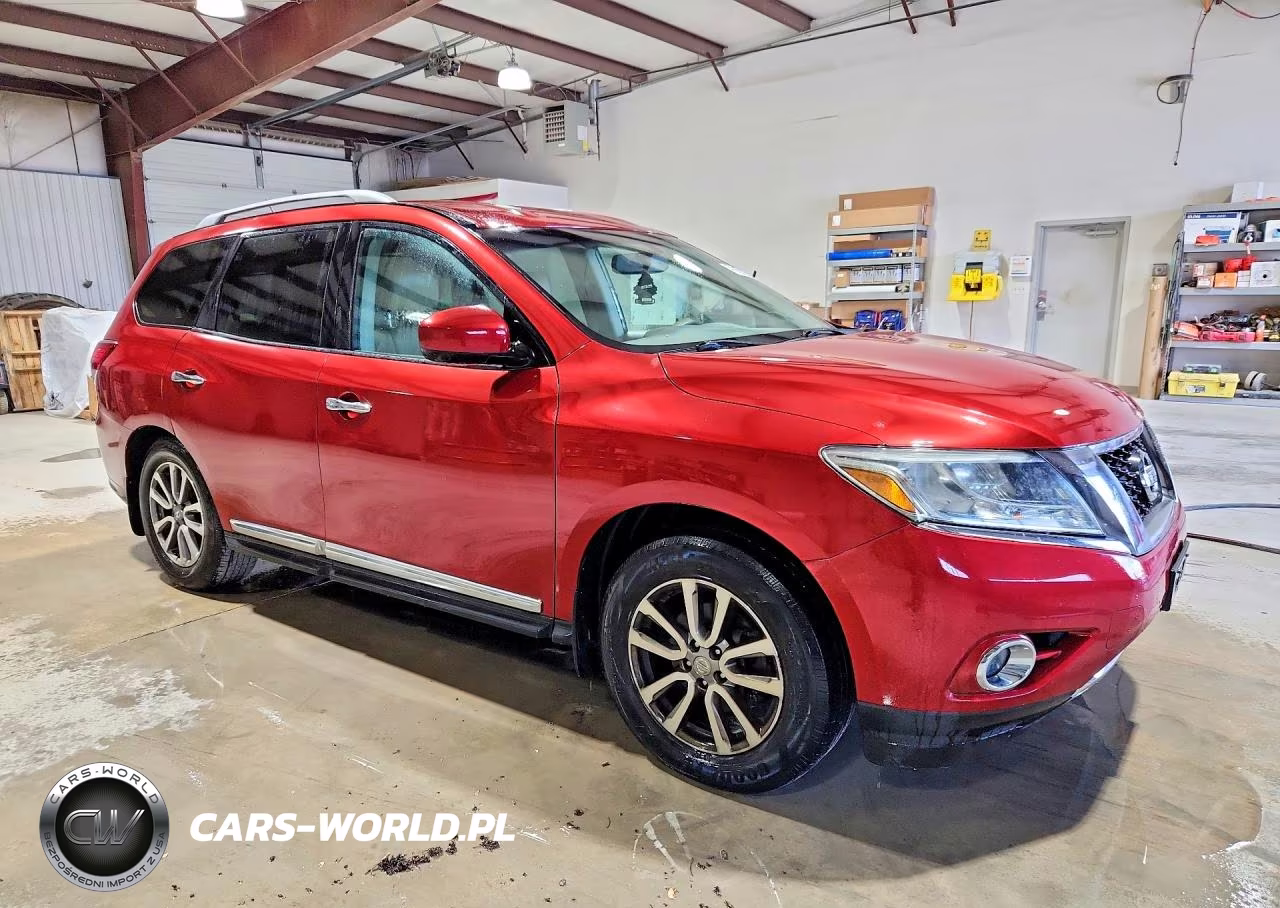 2015 Nissan Pathfinder Sl VIN:5N1AR2MMXFC668328 - 4