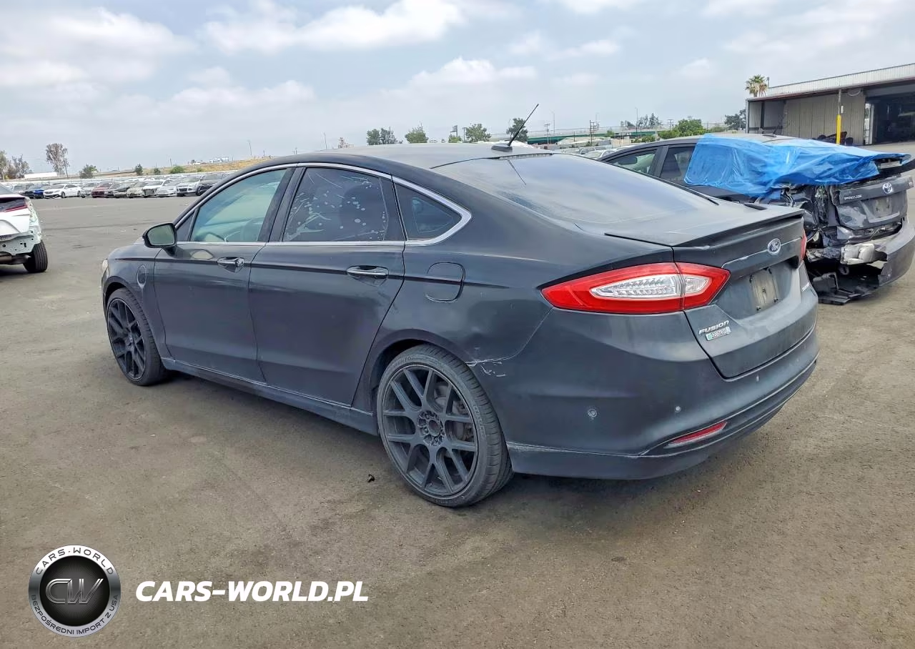 2013 Ford Fusion Titanium Phev VIN:3FA6P0SU8DR365799 - 2