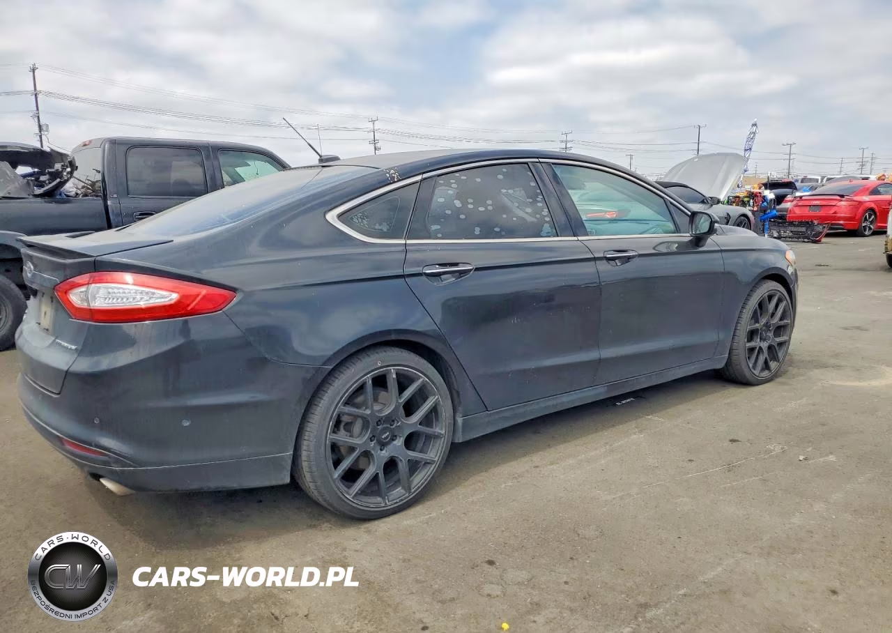 2013 Ford Fusion Titanium Phev VIN:3FA6P0SU8DR365799 - 3