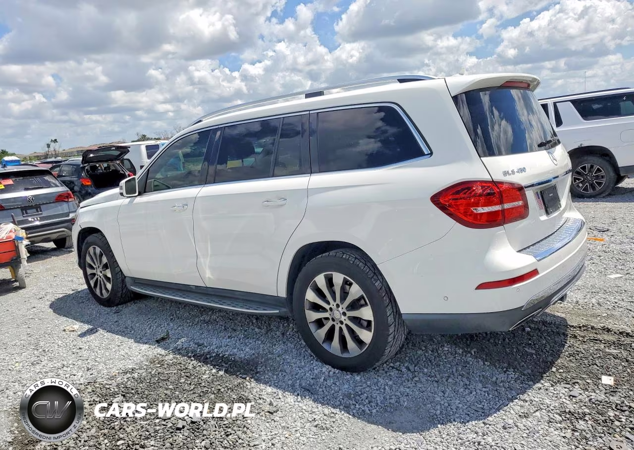 2017 Mercedes-Benz Gls 450 4Matic VIN:4JGDF6EE8HA861645 - 2