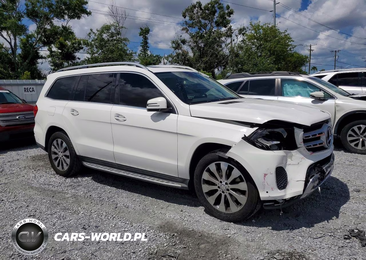 2017 Mercedes-Benz Gls 450 4Matic VIN:4JGDF6EE8HA861645 - 4