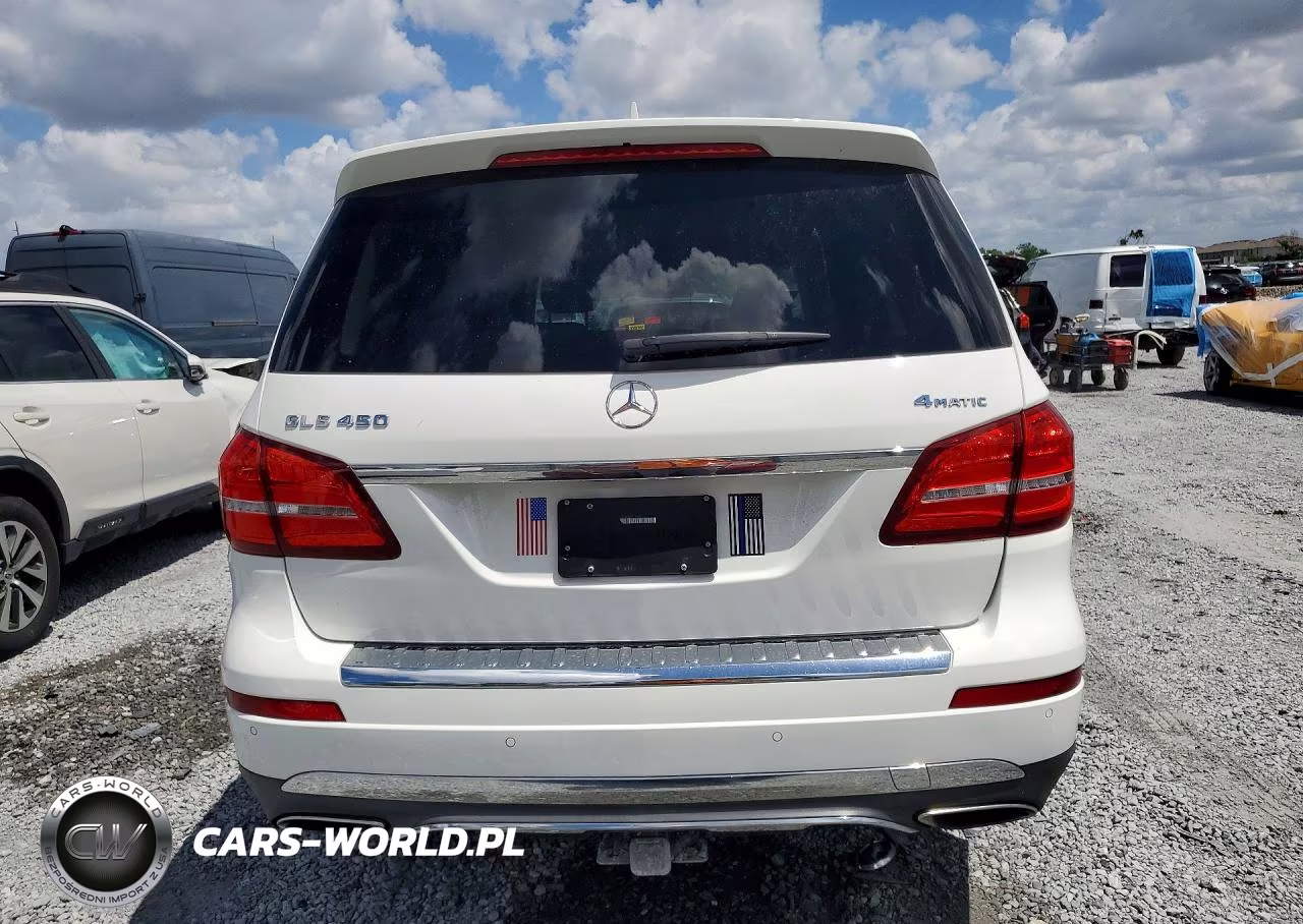 2017 Mercedes-Benz Gls 450 4Matic VIN:4JGDF6EE8HA861645 - 6